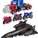 Transformers Toys Studio Series Revenge of The Fallen 15th Anniversary Autobot Multipack, Optimus Prime, Jetfire, Chromia, Elita-1, Arcee, 5 Action Figures, Ages 8+