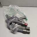 Flexible Extension Hose & Vacuum Attachments - Replacement Parts for Dyson V11 V10 V8 V7 V6 DC74 DC62 DC59 DC44 - Vacuum Cleaner Accessories Dusty Brush