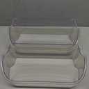 Door Shelf/Bin FFSS2615TP0/O, FFSS2615TS0/O, FFSS2625TS0/O, LGHX2636TF0/O, FFSS2615TE0/O, LFSS2612TF0/O, FFSS2615TE2 for Frigidaire Refrigerator- Top Door Shelf 240356402 Replacement.(2-PACK)