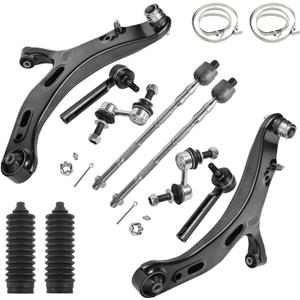 Front Lower Control Arm w/Ball Joint Fit for Subaru Legacy 2010 2011 2012 2013 2014-12 PCS Suspension Kit K623343 K623344 K750422 K9513 EV800049 ES3712