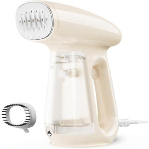 Bear Steamer for Clothes, Handheld Clothes Steamer,1300W Strong Power Garment Steamer with 230ml Tank,Fast Heatup, AutoOff, Steam Iron Fabric Wrinkle Remover with Brush for Home and Travel