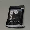 BARSDAR 2 PCS Dark Brown Messy Bun Hair Piece - Elastic Dark Brown Messy Hair Bun Scrunchies for Women - Thick Soft Synthetic Large Fluffy Donut Updo Hair Extensions Chignons Hairpieces Daily