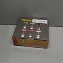 Portable Mushroom Table Lamp with 5200mAh Battery, Cordless LED Night Light with Stepless Dimming, 3 Color Modes & Adjustable Height for Bedroom, Patio, Bar Decor and Coffee Shop Ambiance (Balck-tall)