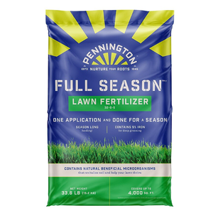 Pennington Full Season Lawn Fertilizer 32-0-5 4M 11.2lb
