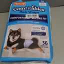 Hartz Comfitables Disposable Male Dog Wraps with Stretchy Waistband, Medium 36 Count, Medium