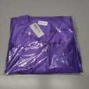 Shiny Kindergarten Graduation Cap and Gown Set (Purple)