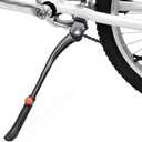 TOPCABIN Bike Kickstand Adjustable Aluminium Alloy Bicycle Kickstand Bike Side Kickstand Fit for 24" 26" 28" Mountain /700 Road/BMX/MTB (Center Stand (Black))
