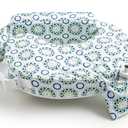 My Brest Friend Original Nursing Pillow Enhanced Ergonomics Essential Breastfeeding Pillow Support For Mom & Baby W/ Convenient Side Pocket, Double Straps & Slipcover, Sparkles