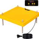 VIHOSE 20 x 20 Extra Large Brooder Heater for Chicks Brooder Heating Plate Pet and Poultry Warmer Warms up to 55 Chicks Adjustable Height and Livable Temperature 140 Fahrenheit