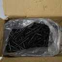 #14 x 4 Wood Structural Screws, Wood Screws, 200Pcs Lag Screws 4 Inch, Rust Resistant, Washer Head, Black Coated, Star Drive with Bit