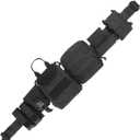 Quick Release Buckle EC MOLLE Utility Belt 2in1 Tactical Heavy Duty Gun Belt Law Enforcement for Men Women Medium-for Waist 32"-38" (Classic Black)