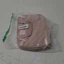 NISHEL Travel Toiletry Bag for women, Portable Hanging Organizer for Travel-Sized Shampoo, Conditioner, Brushes Set, makeup Accessories, Medium Size, Pink