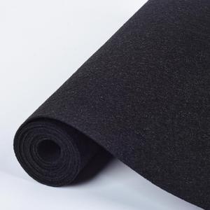 Non-Woven Fabric Mat,for Speaker Sub Box Carpet Home, Auto, RV, Boat, Marine, Truck & Car Trunk Liner 13inches*67inches*2mm*2Roll,12 SqftFolded
