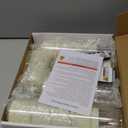 Homemory Ivory Flameless LED Candles with Remote Control & Timer, Battery Operated Star Lights, Fake Candles, Star Lights Set of 5 for Wedding Decor (5pcs, D2.2"x H5"5"6"7"8")