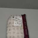 jinchan Ruffled Valance Curtain Linen Kitchen Window Valance for Living Room Bedroom 18 Inch Farmhouse Cottage Shabbychic Style Light Filtering Small Window Treatment 1 Panel Crude