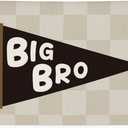 Boy Nursery Decor,Toddler Boy Room Decor Linen Canvas BannerBig Bro Wall Hanging Flag for Boys Nursery, Playroom Kids Toddler Room 20x30 Inch
