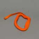 Heat Shrink Braided Sleeving, 10ft 2:1 Shrinkable Fabric Heat Shrink Tubing, Wear-Resistant Car Cable Wires Hoses Protection, Ideal Fit Irregular Shape Hose (Orange, 1/4")