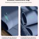 KEEP Yoga Mat - Premium 7mm Thick Exercise Mat, Anti-Tear 32'' Extra Wide Fitness Mat with Strap for Men & Women, Non Slip Pilates Mat for Home Yoga, Pilates, Gym, Stretching, Floor & Fitness Workouts