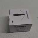 Fly Fans for Tables, Bug Fans with Holographic Blades, Battery Operated Fly Repellent Fan, Keep Flies Away from Picnic, BBQ, Restaurant, Party, Indoor and Outdoor, 4 Pack (Brilliant Black)