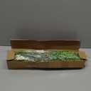 FOTEEWL 70 Pcs Artificial Greenery Stems Box Set,with 8 Kinds of Faux Plants and Fake Flowers for DIY Bridal Bouquets Wedding Floral Arrangement Table Centerpieces Decoration (Sage Green & White)