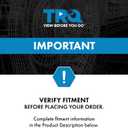 TRQ Rear Driver and Passenger Side Sway Bar Link Set 2 Piece Compatible with 2006-2007 Subaru B9 Tribeca 2008-2014 Tribeca 2008-2019 Toyota Sequoia