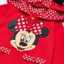 Disney FREEZE Girls 2-6X Minnie Polka Dot Bow Toddler Hoodie, Red, 4T