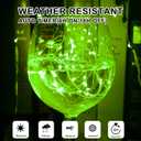 2 x Green Fairy Lights Battery Operated (Included), 8 Modes & Auto timer, 16FT 50Led Mini Twinkle Silver Wire Firefly Starry lights,Waterproof Battery Operated Lights for Bedroom Christmas Wedding