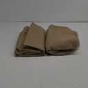 Kingdder Natural Burlap Tablecloth Farmhouse Rectangle Burlap Table Cover Rustic Jute Tablecloth for Holiday Party Kitchen Indoor Home Table(2 Pcs,63 x 108 Inch)