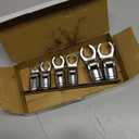 4LIFETIMELINES 3/8" Drive Crow's Feet Adjustable Flare Nut Sockets, 6 Piece SAE Set - 3/8", 7/16", 1/2", 9/16", 5/8", 3/4"