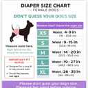 PETTING IS CARING Dog Diapers Washable & Reusable Female and Male Dog Diapers Materials Durable Machine Washable Solution for Pet Incontinence and Long Travels - 3 Pack Set (S, New)