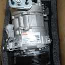 PHOBOOS A/C compressor with Clutch Compatible with Jeep Renegade 2.4L 2015-2021, Fiat 500X 1.4L 2.4L 2016-2018, 6SBU14C Compressor, Fast Cooling, Low Noise, Easy Installation, Ref. CO29252C