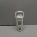 BLUEGO 32oz Glass Water Bottle with Handle and Straw|Leakproof Sports Glass Bottle with Time Marker and Silicone Sleeve|Glass Drinking Bottle for Travel, Gym, Workout, White