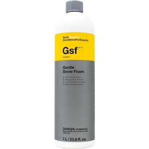 KOCHCHEMIE Gentle Snow Foam - pH Neutral Pre-Cleaning; Works With Foam Cannons & Sprayers; Manual Washing Shampoo; Safe on Existing Wax & Sealed Surfaces; Unique Cherry Fragrance (1 Liter) (33.8 Fl Oz (Pack of 1))