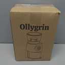Ollygrin Conical Burr Coffee Grinder Electric, Coffee Grinder with 30 Grind Settings,Compact Burr Mill Grinder for Home Use, 2-12 Cups