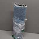 Jvpke Blue Beach Door Mat, Happiness Comes in Waves Blue Beachy Door Mat Indoor Outdoor Entrance Porch, Ocean Coastal Nautical Bath Mats for Bathroom, Beachy Welcome Mats, 17x30 Inches