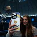 for iPhone 14 Pro Case, Cartoon Pattern with Little Prince-Like, Military-Grade Drop Protection, Cute Soft Slim TPU Protective Cover with Camera Lens Protection for Women & Girls