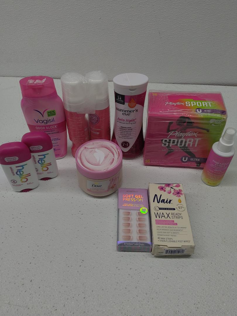 Vagisil, EOS, , Summer's Eve, hello, BTArtbox, Dove, Pacifica, Playtex Sport