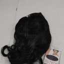 Colorful Queen Glueless Headband Wig Long Black Body Wave Headband Wigs for Black Women Synthetic Natural Looking Wavy Wig Heat Resistant 180% Density (26inch, 1B#)