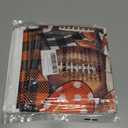 XCHI Fall Pumpkin Love Heart Football Maple Leaves Tablecloth Rectangle Washable Table Covers for Home Party Decorations 60x104 Inch