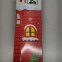 Diffy Homy Baby Santa Hat Christmas for Baby Toddler Infant Newborn Washable Fade-restant Knitted Santa Hat Soft Warm Long for New Year Festive Holiday Party Indoor Outdoor Winter Red