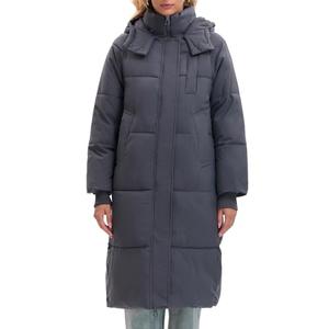 PUFFIT Long Puffer Jacket for Women,2025 Thickened Winter Coat Hooded with Deep Pockets, Ladies Warm Winter Jacket, XL