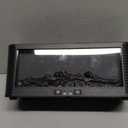 Flame Effect Essential Oil Diffuser, Ultrasonic Aromatherapy Humidifier with 9 Color LED Lights & Timer, Fireplace-Style Cool Mist Air Diffuser for Home Bedroom Office Yoga