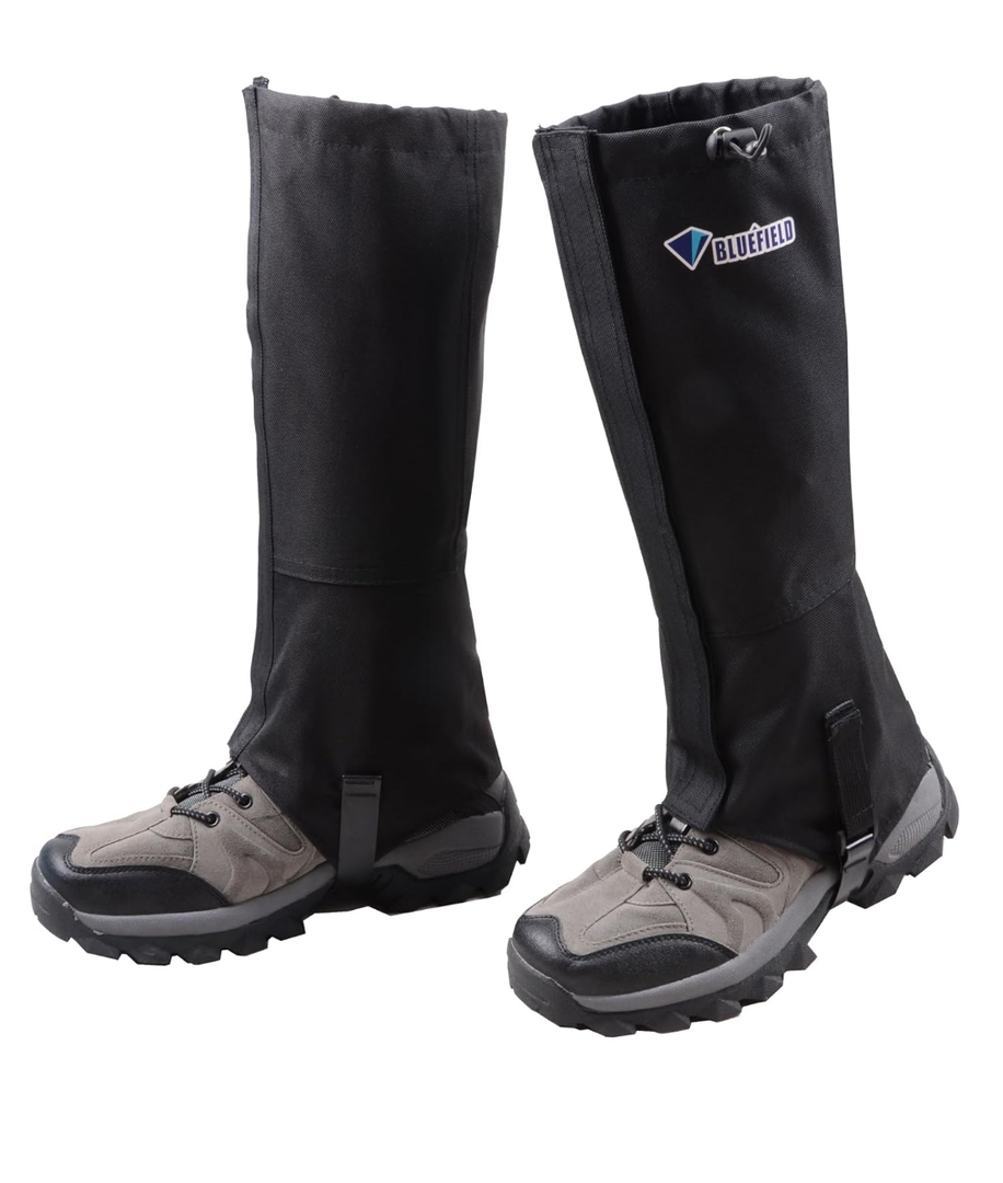 MAGARROW Leg Gaiters Hiking Snow Boot Gaiter Outdoor Waterproof Gaiters Shoes Cover Oxford Fabric M