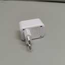 European Travel Plug Adapter USB C, HANYCONY International Plug Adapter, US to Europe Adapter Plug 2 Outlets 3 USB Ports(2 C Port), Type C Power Adapter to Italy Spain France Portugal Iceland Germany