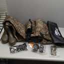 Foxelli Chest Waders, Waterproof 4mm Neoprene Hunting & Fishing Waders for Men & Women with Boots (11, Camo)