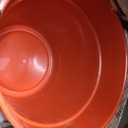 Winco Heavy-Duty Plastic Bucket/Utility Pail with Pour Spout, 10 Quarts, Red