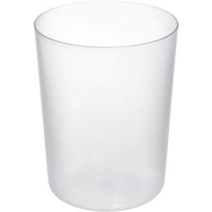 iDesign Finn BPA-Free Plastic Round Waste Basket - 7.64" x 7.64" x 10", Clear iDesign Finn BPA-Free Plastic Round Waste Basket - 7.64" x 7.64" x 10", Clear