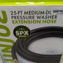Sun Joe SPX-25H Pressure Washer Hose, 25 ft Extension Hose for SPX Series, M22-15 MM Connectors, up to 2,300 PSI, Weather-Resistant, Manufacturer Original