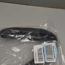 KAFEEK Steering Wheel Cover, Universal 15 inch, Microfiber Leather Viscose, Breathable, Anti-Slip,Warm in Winter and Cool in Summer, Black&Brown