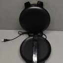 Compact Roti Maker, 8'' Electric Tortilla Maker Machine, Maquina Para Hacer Tortillas, Crepe Maker,Electric Tortilla Press, Prensa Para Tortillas, Recipe Included, Black